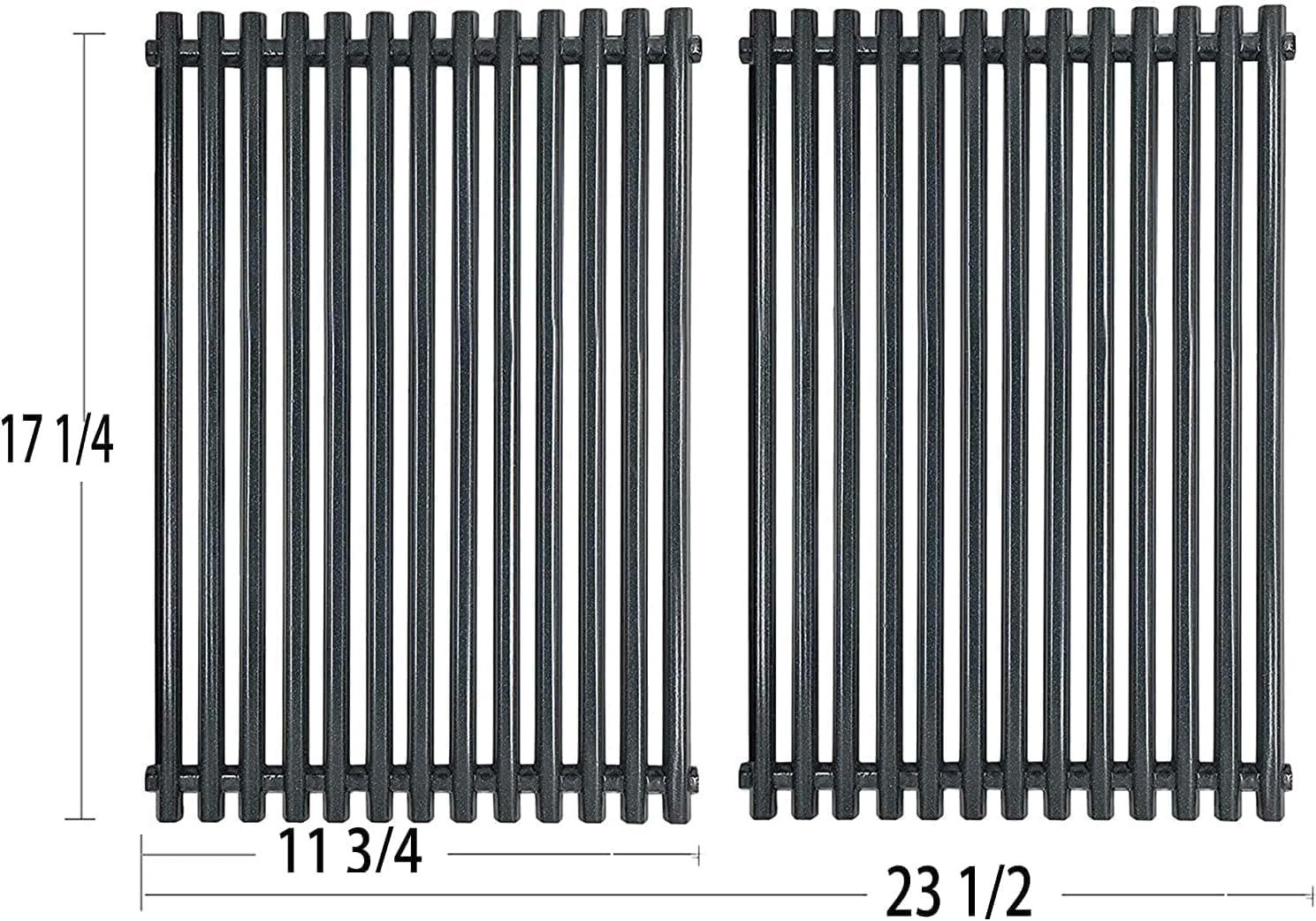 7525 Porcelain Steel Grill Grid Grates 7536 Stainless Steel Flavorizer Bars for Weber Spirit Grill 300,E-310 & E-320, Spirit S-310 & S-320,Grill Part Bars for Genesis 1000-5000 Spirit 700