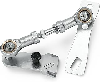Transfer Case Linkage kit Compatible with 1986-2001 Jeep Cherokee XJ for Comanche MJ XJ AW4 AX15, Not Fit Grand Cherokee (ZJ or WJ), Easy to Install, New Stainless Steel Material Replace# WZCM12901