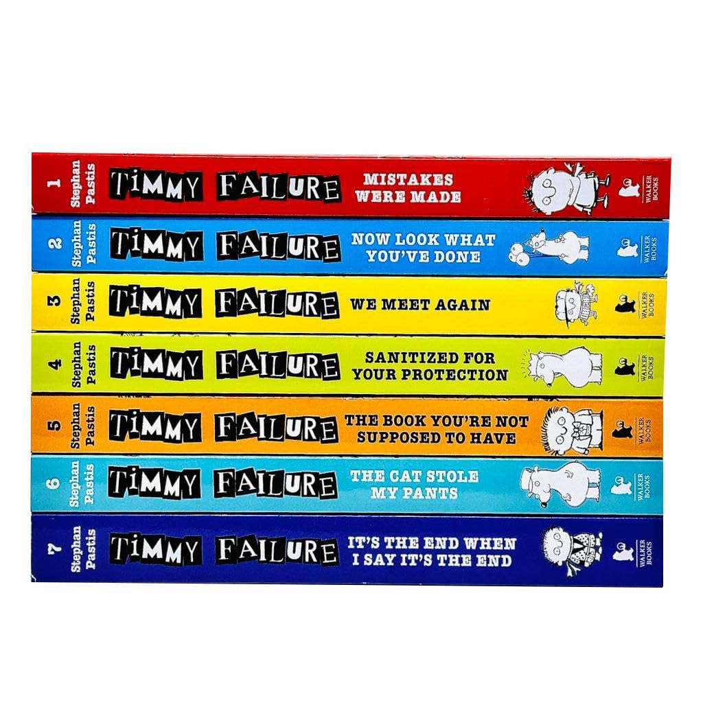 Timmy Failure's Finally Great 7 Books Collection Boxed Set      Paperback – January 1, 2019