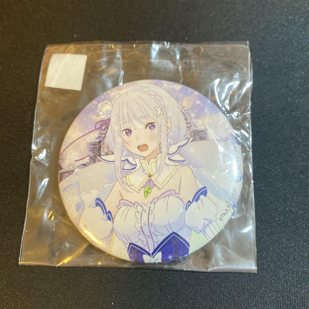 初音ミク 雪ミク miku リゼロ エミリア 缶バッジ 2個セット snmk_canb_1_fa90ce89-4230-4aa5