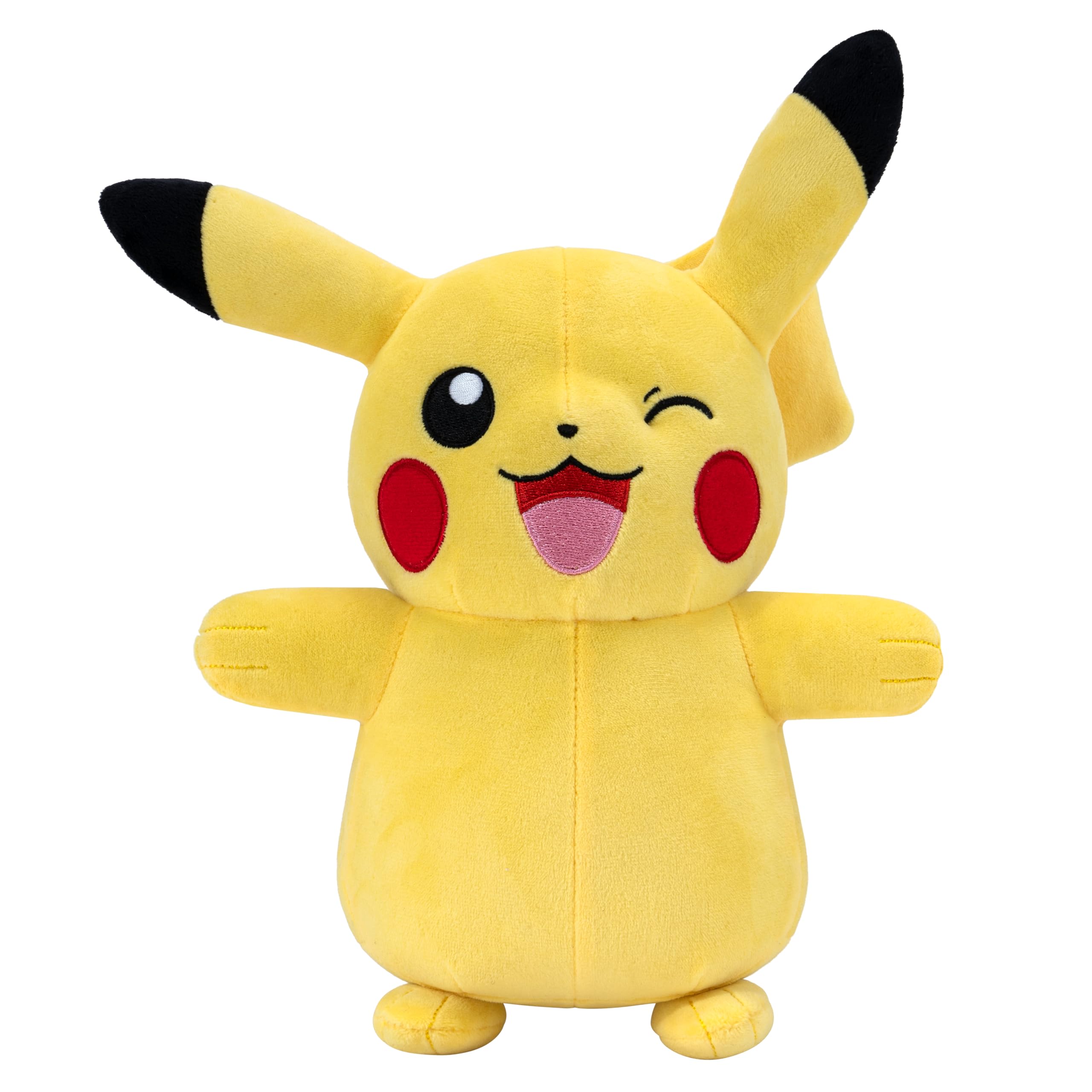 POKEMON PIKACHU PLUSH - 12-Inch Pokemon Plush - Authentic Details - Toys for Kids