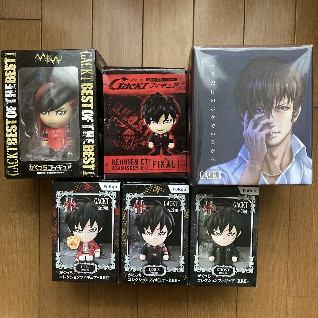 GACKT がくっち　フィギュア　まとめ売り Amazon.co.jp: GACKT がくっち フィギュア まとめ売り : おもちゃ