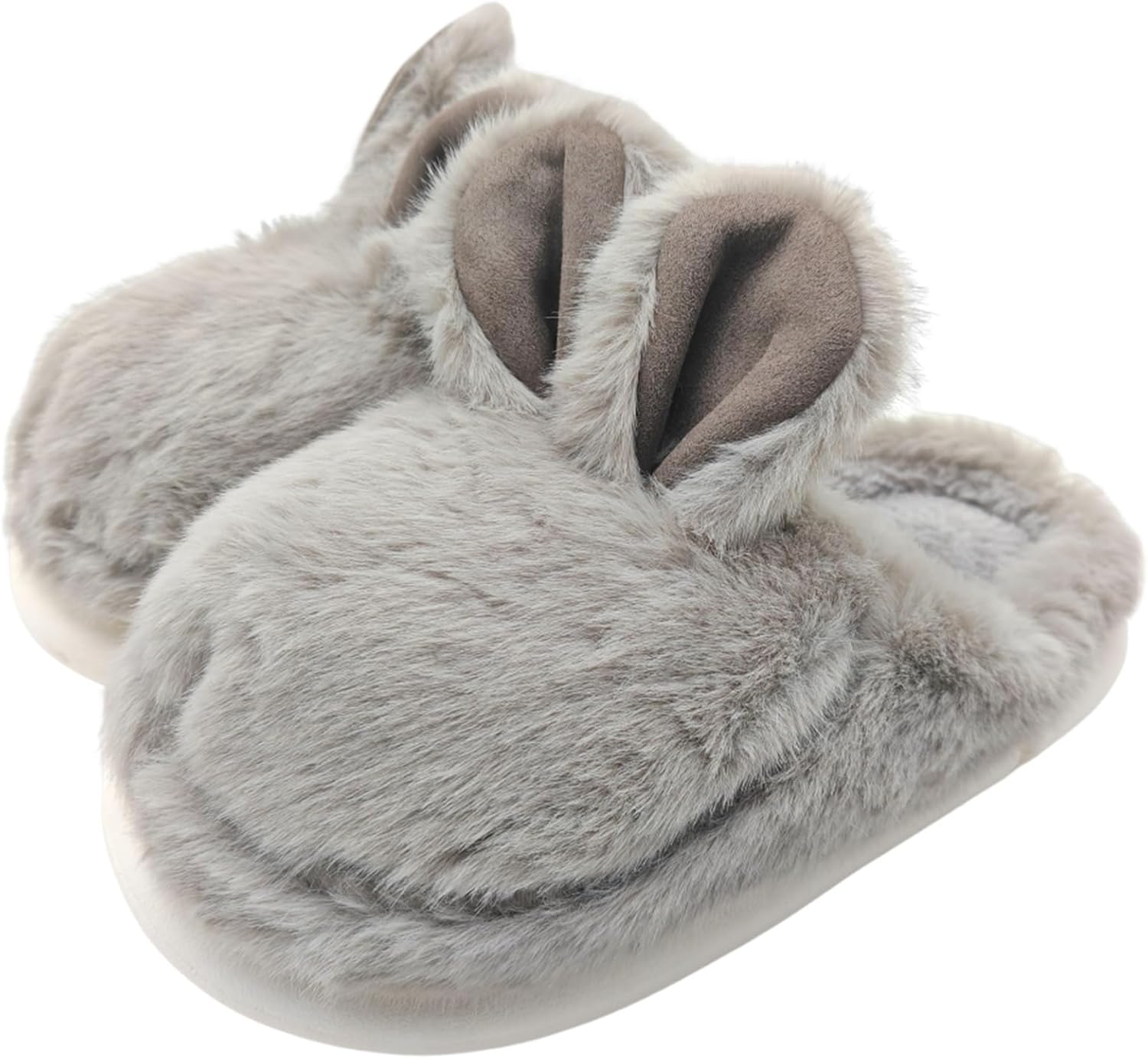 FOCUSIN Bunny Slippers for Women Cute Animal Slippers