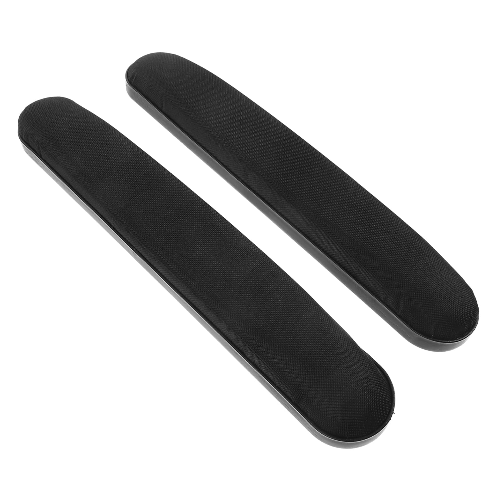 VILLCASE 5 Paia Cuscinetto Protettivo per Il Braccio poggiapolsi Polso Sedia ergonomica pastiglie corrimano braccioli coprisedia per bracciolo Forniture per sedie a rotelle Tessuto Black