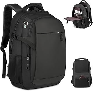 Travel Laptop Backpack, 15.6 inch Travel Laptop Backpack with USB Charging Port and Headphone Interface, Computer Backpack for College Work Men & Women