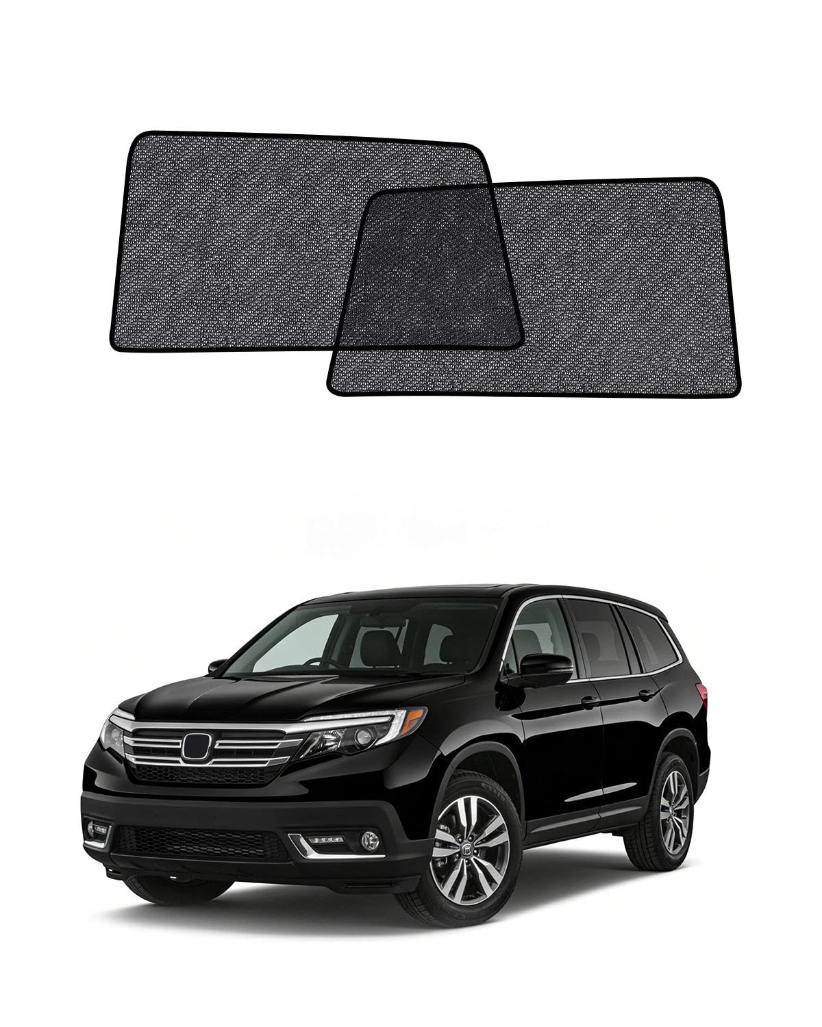 Photo 1 of RSACET Car Window Shades for Honda Pilot (2016-2022), 2-Pack Rear
