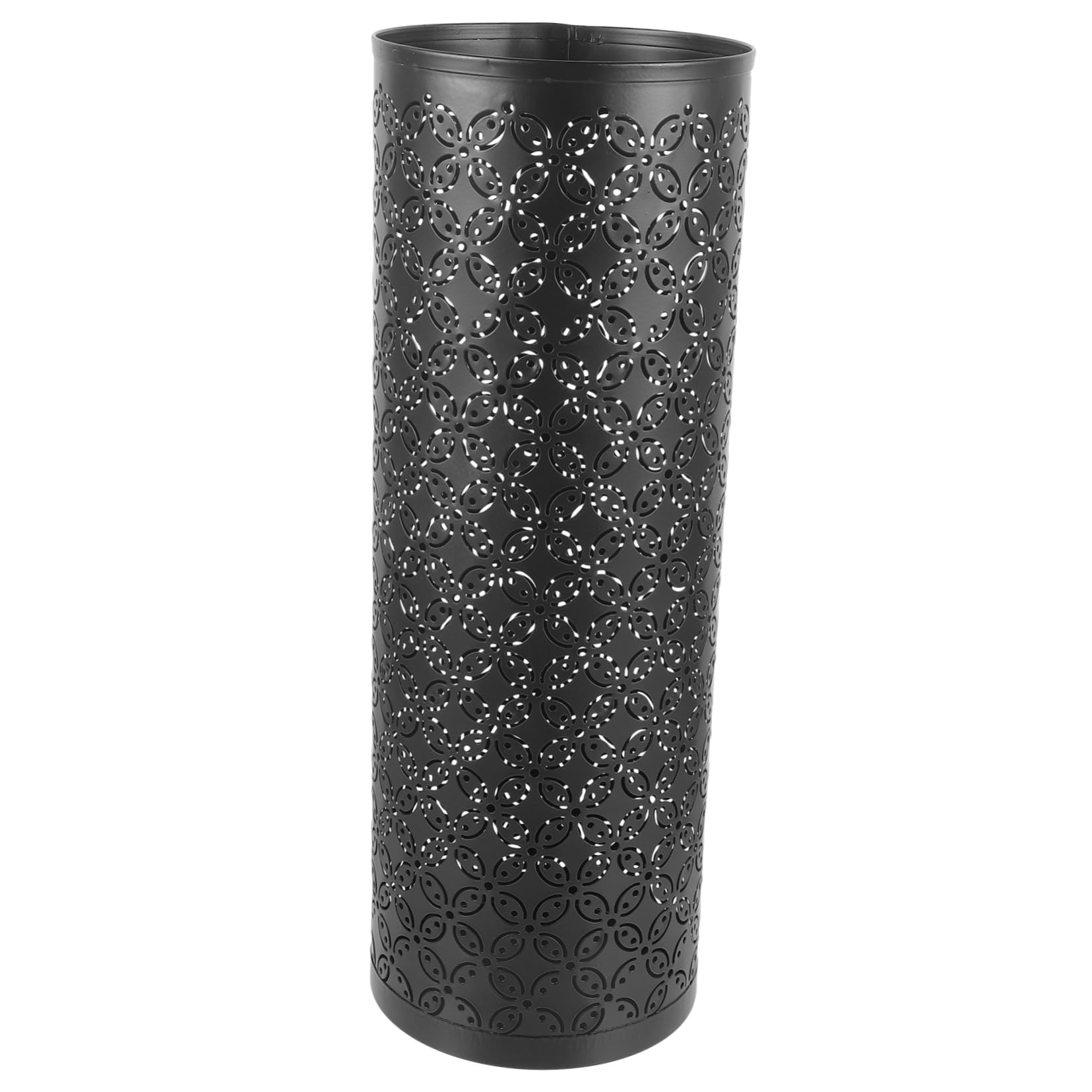 PRETYZOOM Wear Resistant Iron Umbrella Bucket Multi Functional Entryway Umbrella Holder Sturdy Stand for Umbrellas Canes and Crutches for Home Apartment and Office