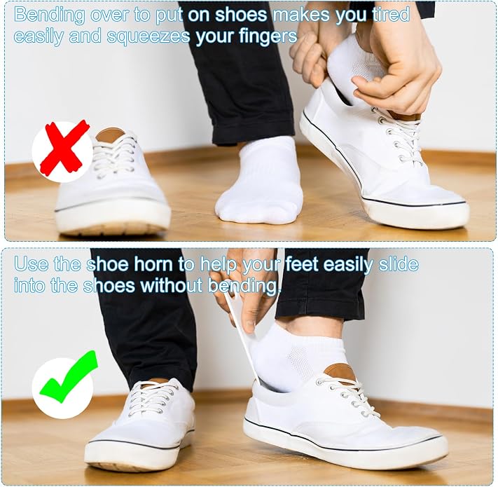 Escudo de zapato de plástico con asa curva para hombres y mujeres miniatura 4