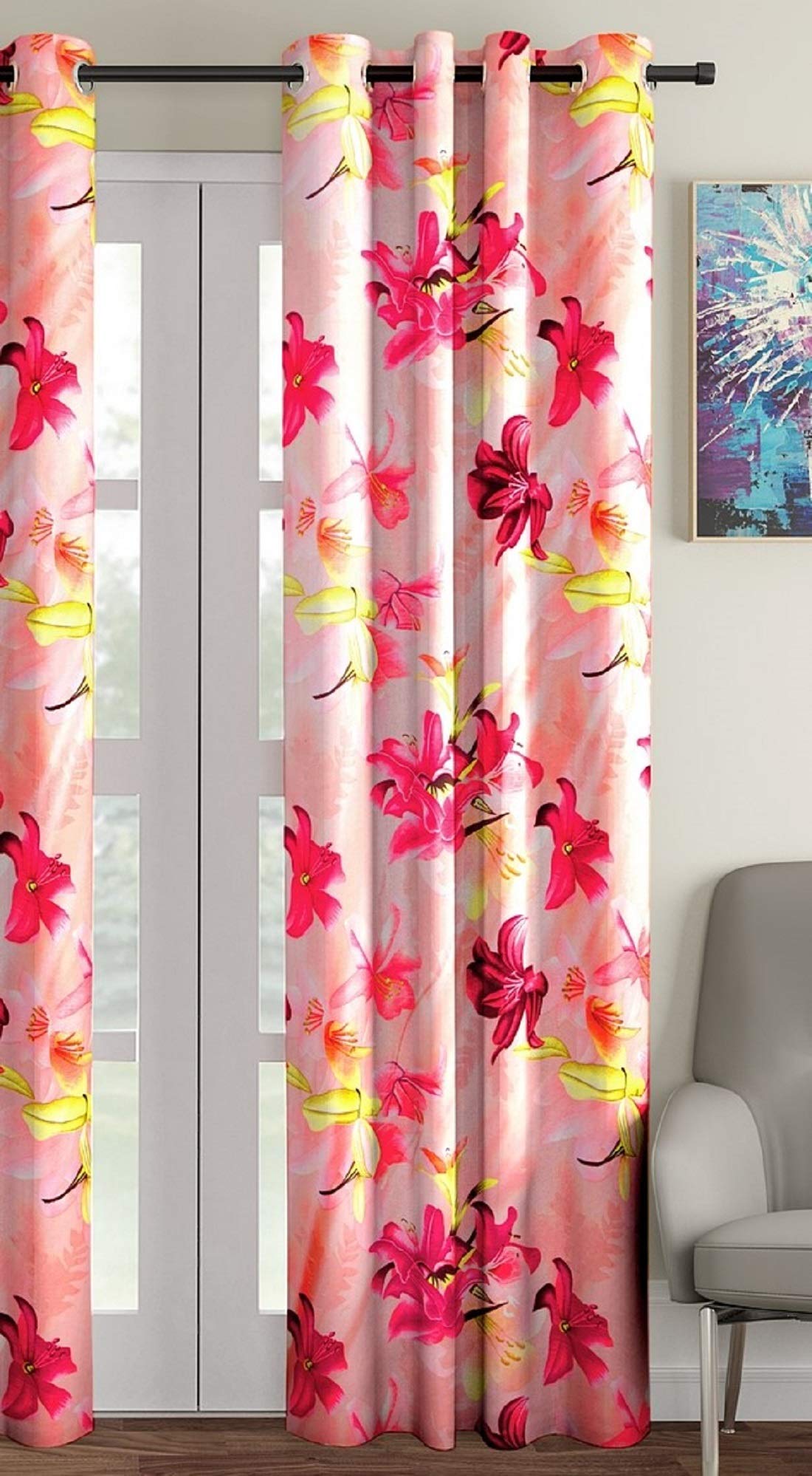 See full amazon price history chart for Home Sizzler 3D Flower 1 Piece Pink Long Door Curtain, 9 feet Home Sizzler 3D Flower 1 Piece Pink Long Door Curtain, 9 feet (B0836KP7JZ) Amazon Price History, Amazon Price Tracker