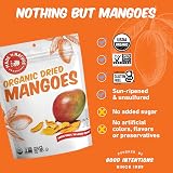Made in Nature Organic Dried Mangoes, Non-GMO, Gluten Free, Unsulfured, Vegan Snack, 3oz (Pack of 1), Packaging May Vary – view 3