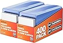 400 Card Sleeves Top Loaders for Cards, Arjiekwei 3"X4" Baseball Cards Protectors Hard Plastic, Premium Toploaders Holder for Trading Sports Football Game Card(200 Top Loaders + 200 Penny Sleeves)