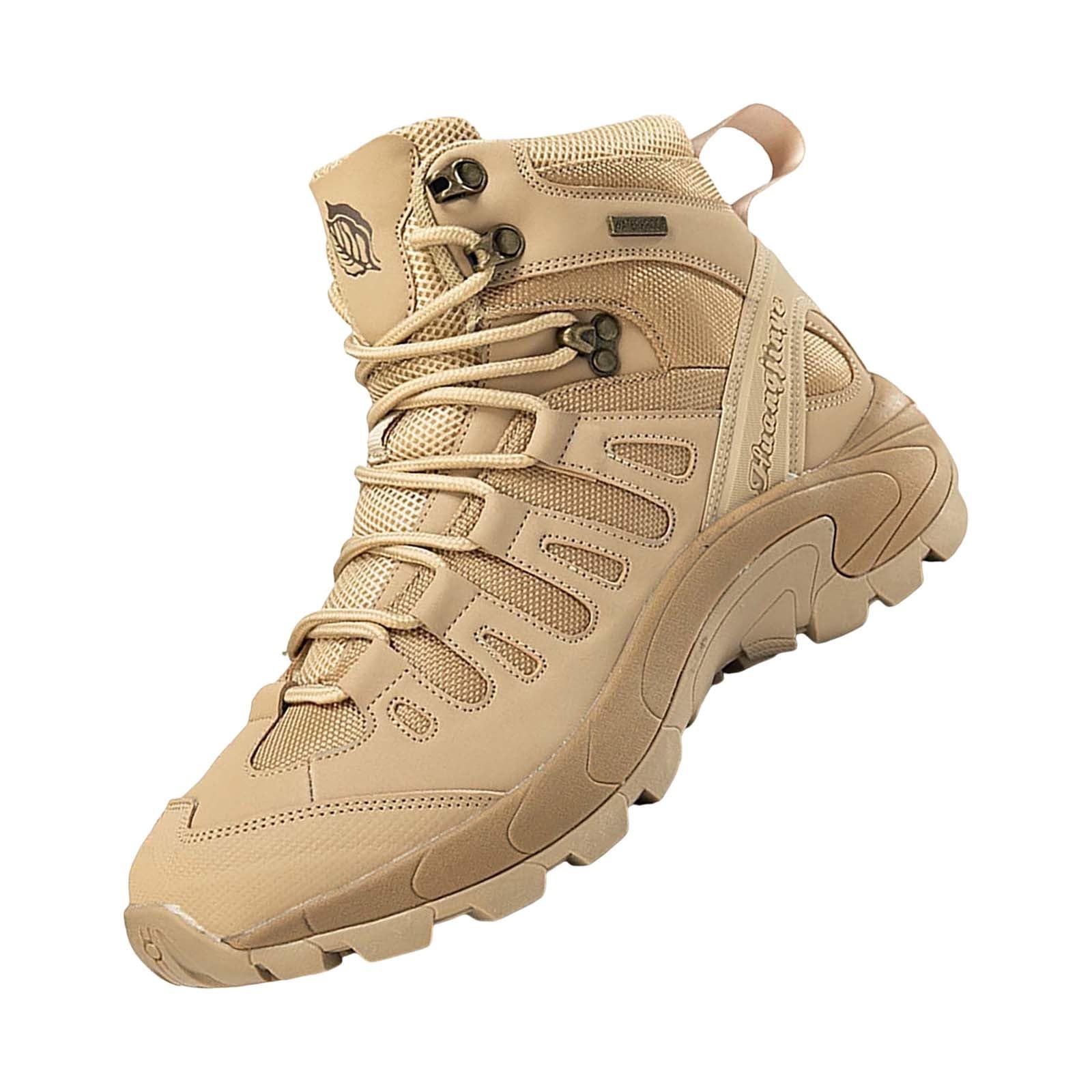 Botas de invierno para hombre, forradas, de piel, antideslizantes, de piel