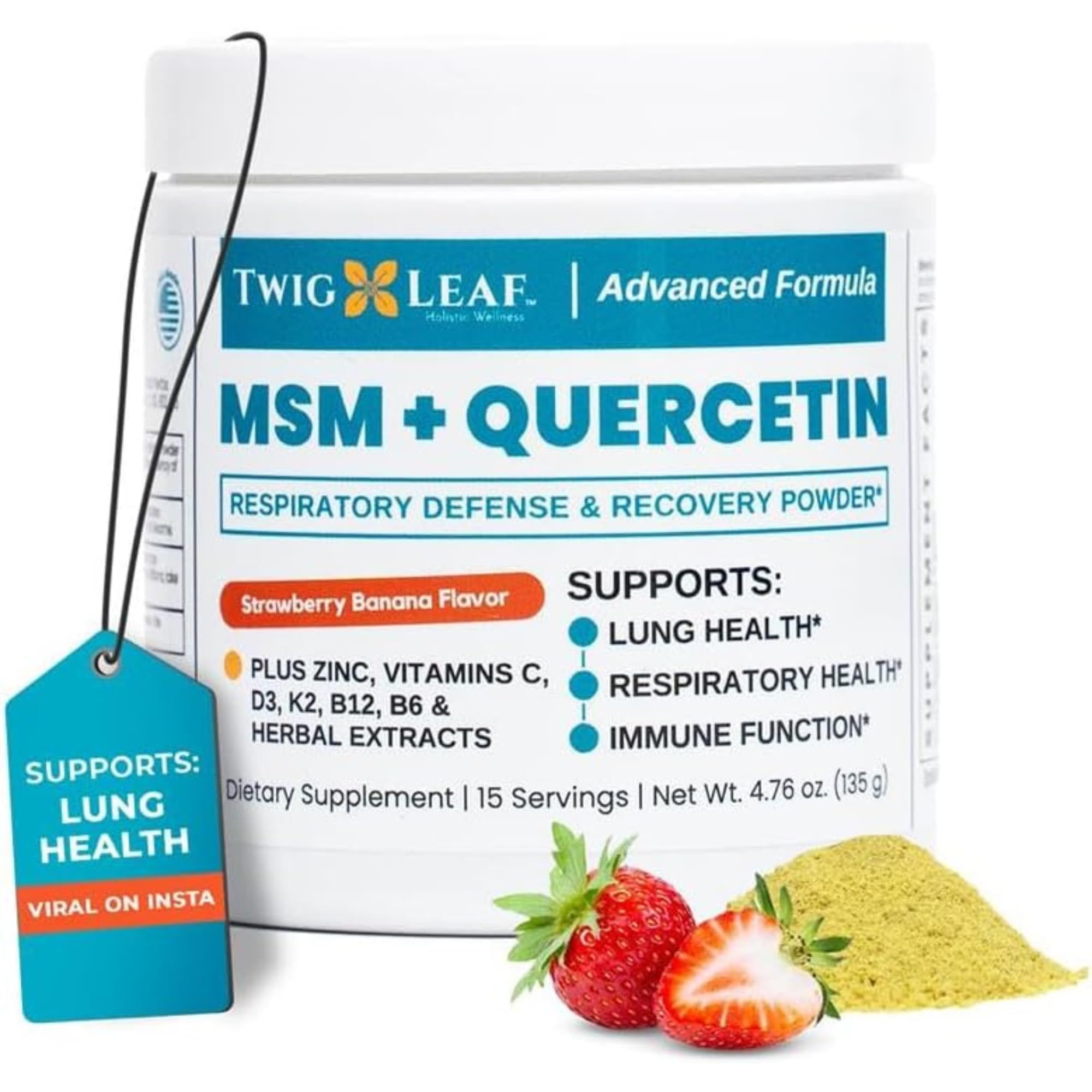 MSM + Biotin Hair Benefits Powder - Hair Growth MSM Supplement for Women — Amazon image 8