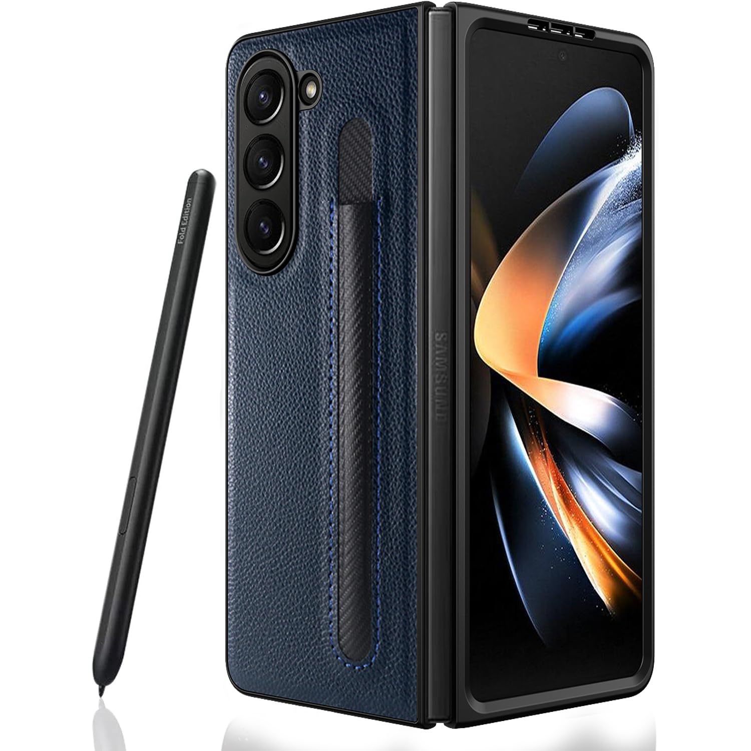 Amazon.co.jp: Galaxy Z Fold5 5G ケース Sペン収納 軽量 SC-55D SCG22 