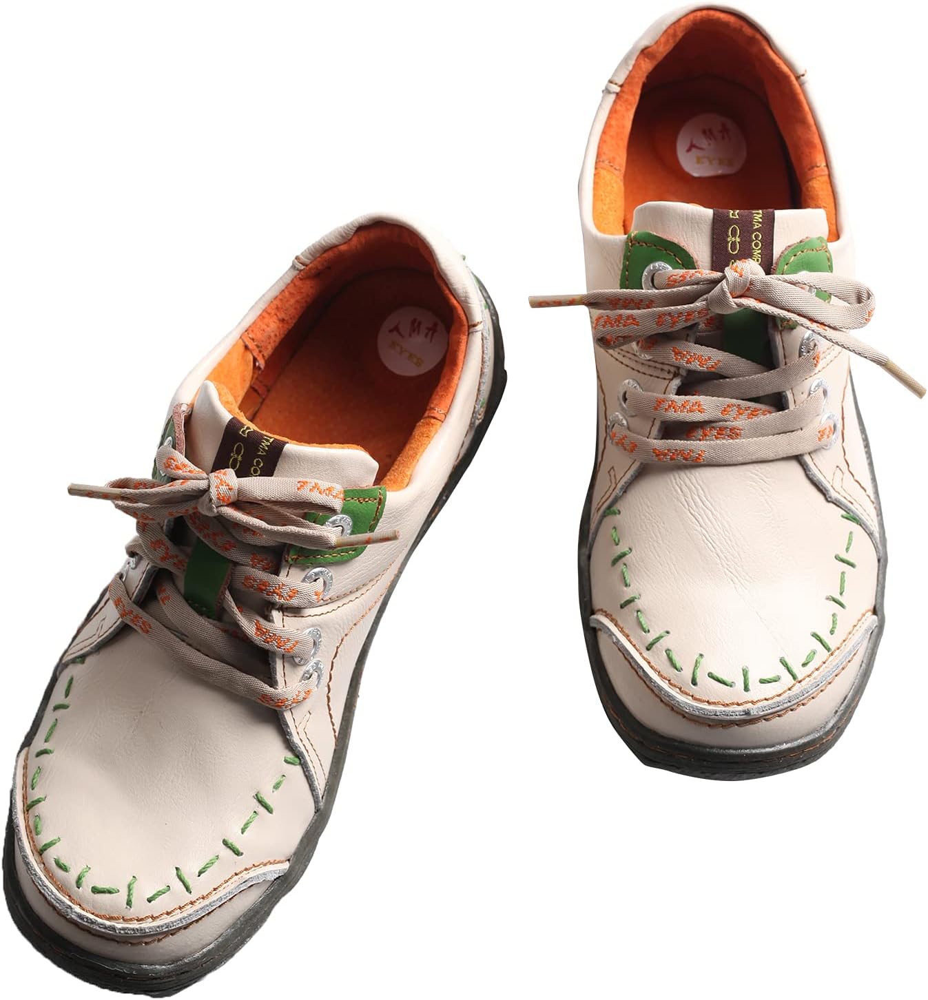 TMA EYES Hand Stitching Leather Women's Sneaker - Image 5