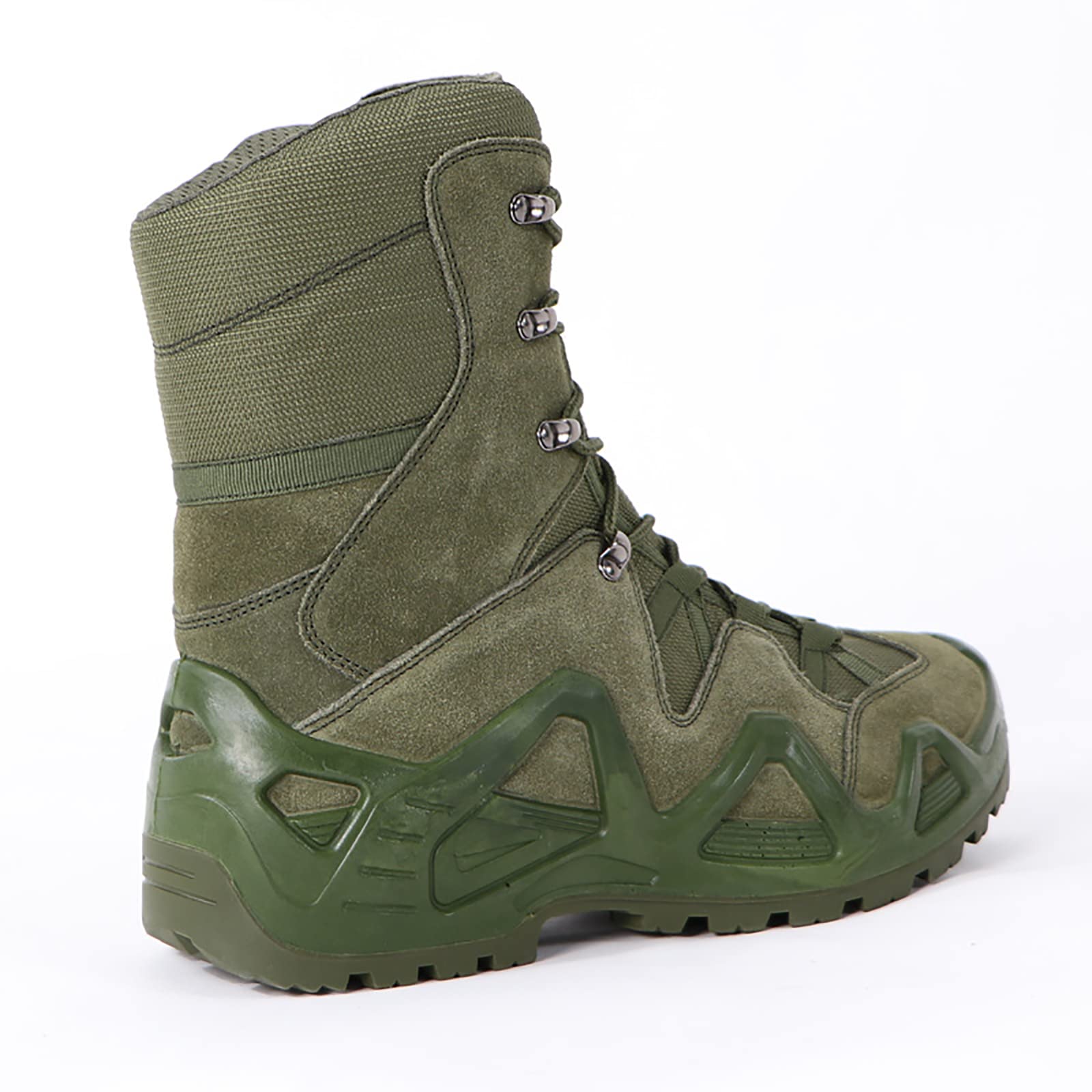 Taktyczne buty bojowe, Męskie buty taktyczne do pieszych wędrówek po pustyni, do pracy wielokolorowe 39-46 EU(Green,46 EU)