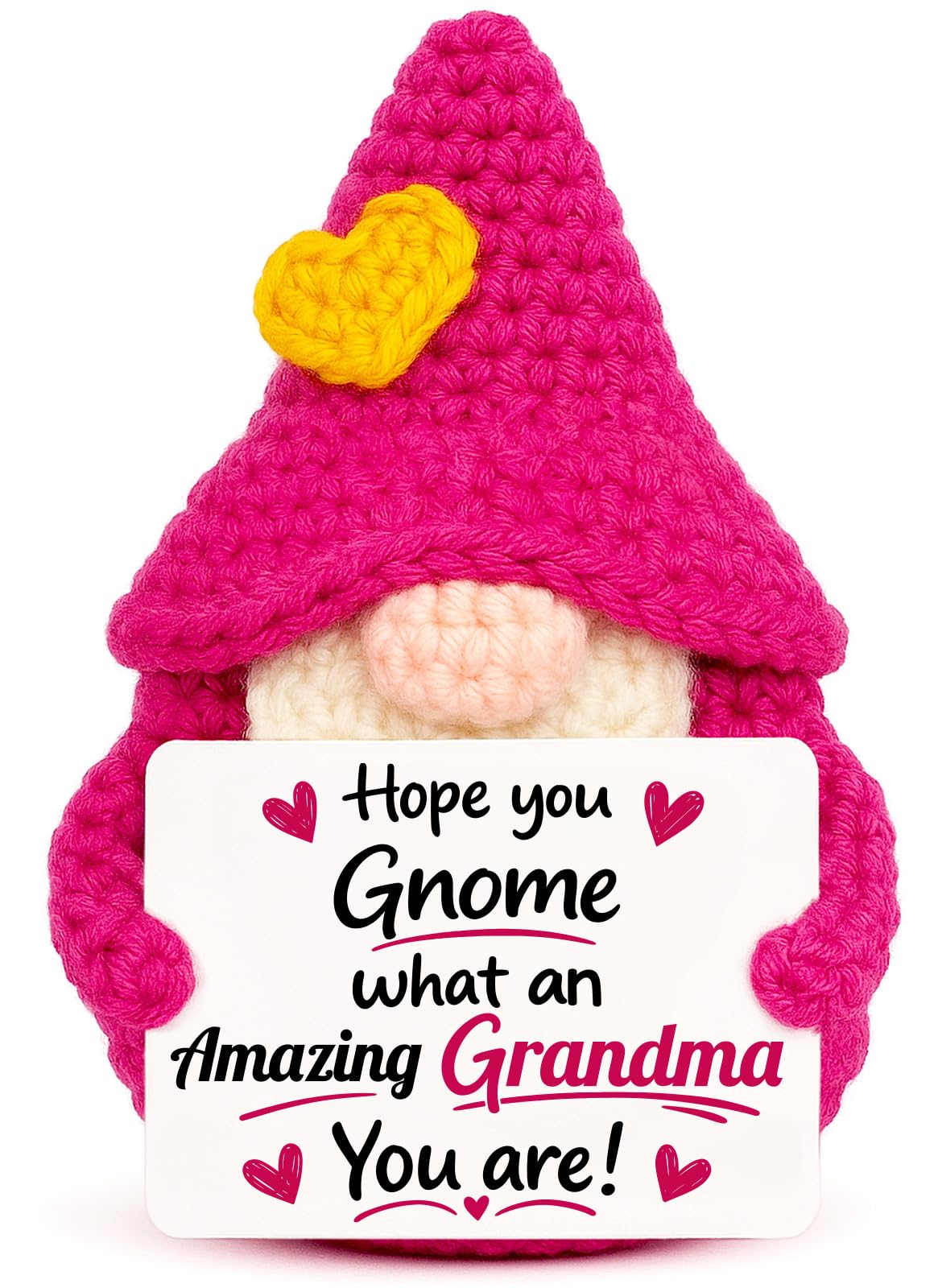 Grandma Gifts for Birthday Christmas - Funny Gnome Gift for Great Grandma Nana Gigi Mimi Grandmother from Granddaughter Grandson Grandkids, Grandparents Day Mothers Day Gnomes Present