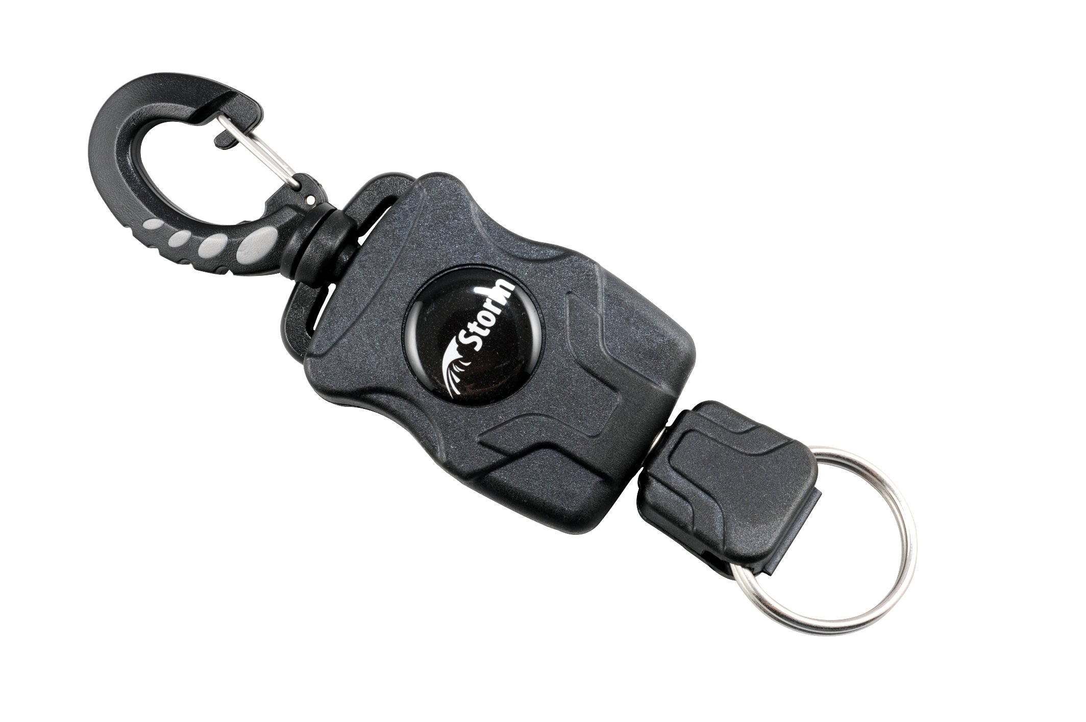Storm Retractor w/Split Ring for Scuba Accessories and Dive Computers