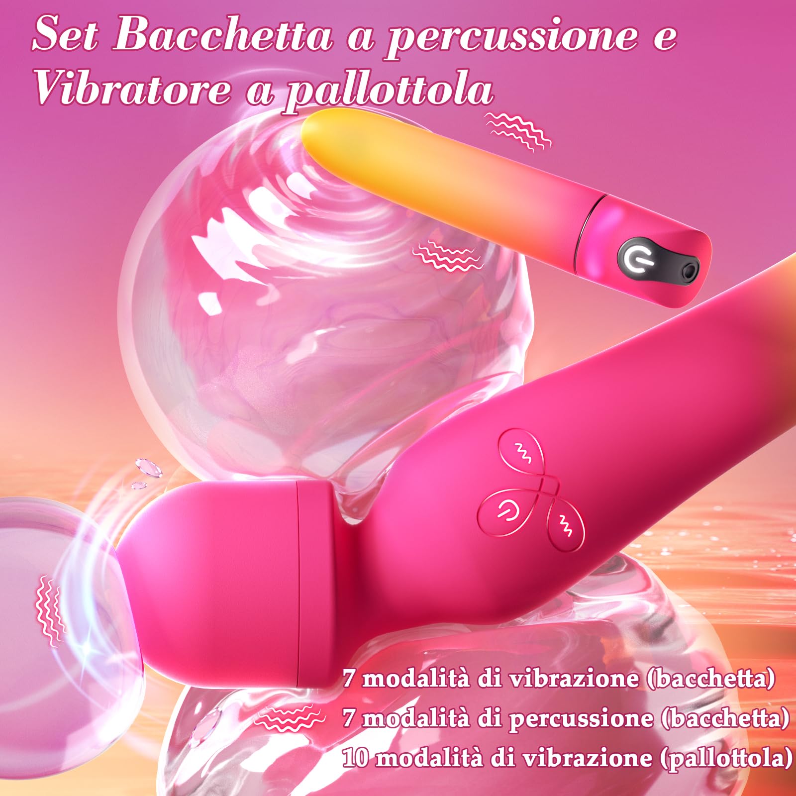 Vibratoreper Donna Professionale Dildo - Vibratore Anale Sex Toys Sessuali Sexytoysys Donna Coppia Uomo, Vibratori per Donne Vagina Giochi Erotici Adulti Sexy Toy Shop Stimolatore Clitoride Femminile