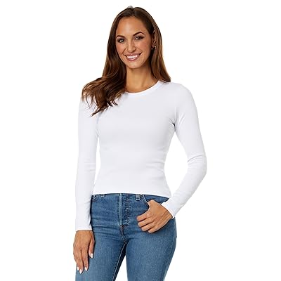 Michael Stars Zola Long Sleeve Crew T Shirts Women
