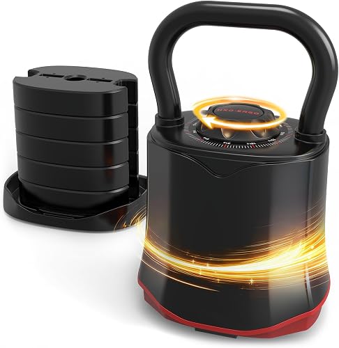 Kettlebell Ajustable 6-en-1 (3 HXD-ERGO