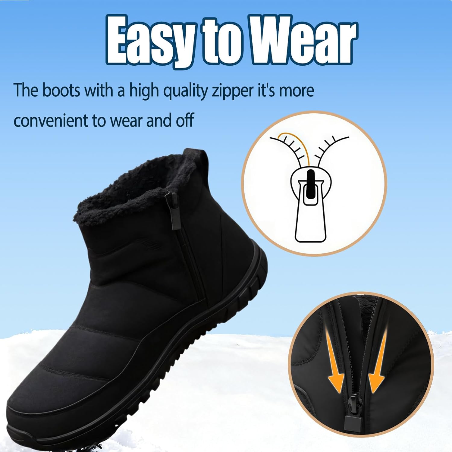 Hike Winter Barefoot Shoes, Winter Barefoot Hiking Boots, Hike Winters Footwear, Zero Drop Snow Boots Women Men