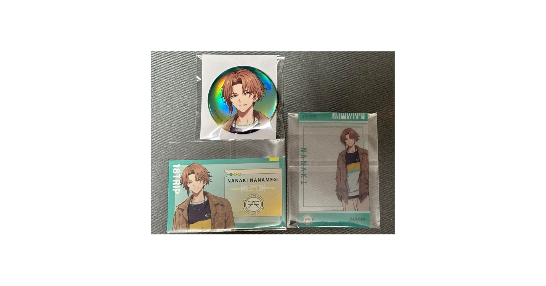 七基 キャラバッジ 21点セット 七基 キャラバッジ 21点セット 18TRIP エイトリ 斜木七基 20個