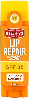 O'Keeffe's Lip Repair SPF 35 Lip Balm - Stick (1 Pack) - Sun-Safe Moisturizer for Extremely Cracked, Dry Lips