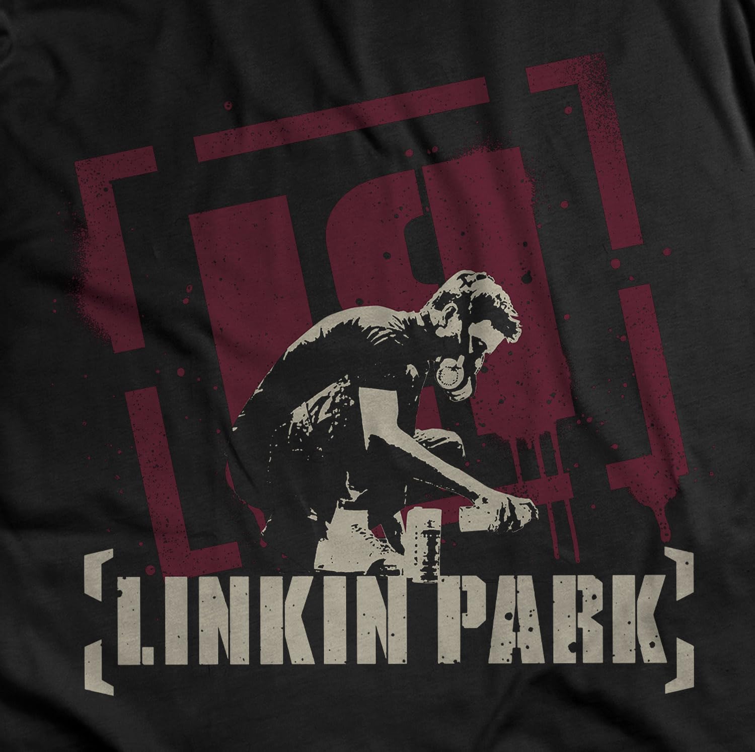 Camiseta oficial vintage Meteora Linkin Park, algodón, unisex, ajuste regular