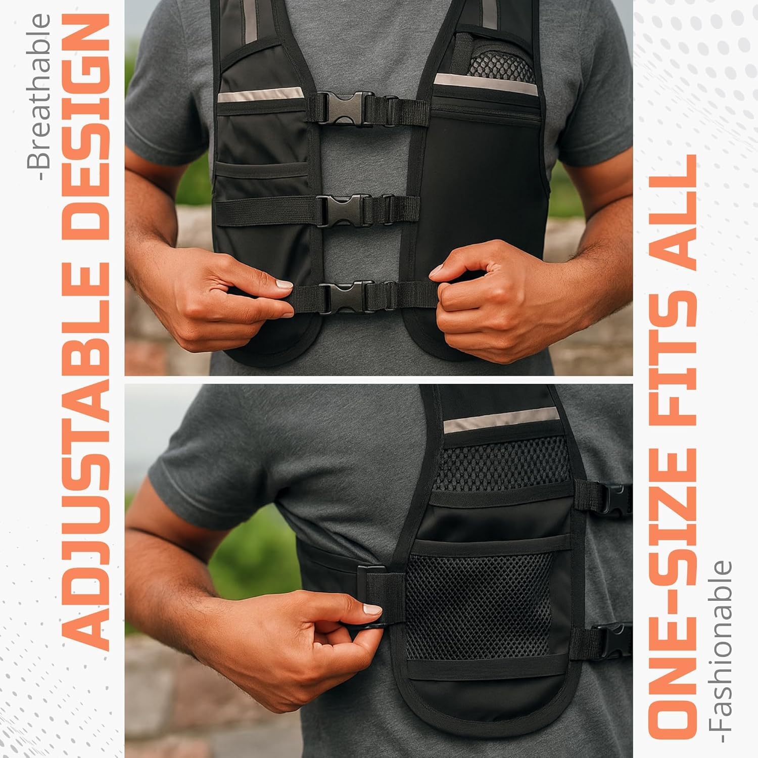 Chaleco de hidratación para correr, chaleco de hidratación Quiver, chaleco de hidratación para correr con botellas de agua duales, mochila de agua ligera para correr