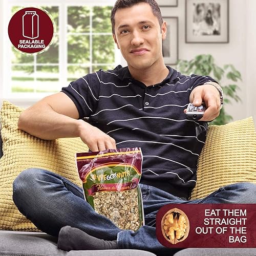 Miniatura 5 de Tres libras de nueces claras de California 100 naturales sin PPO sin conservantes sin procesar sin frutos secos