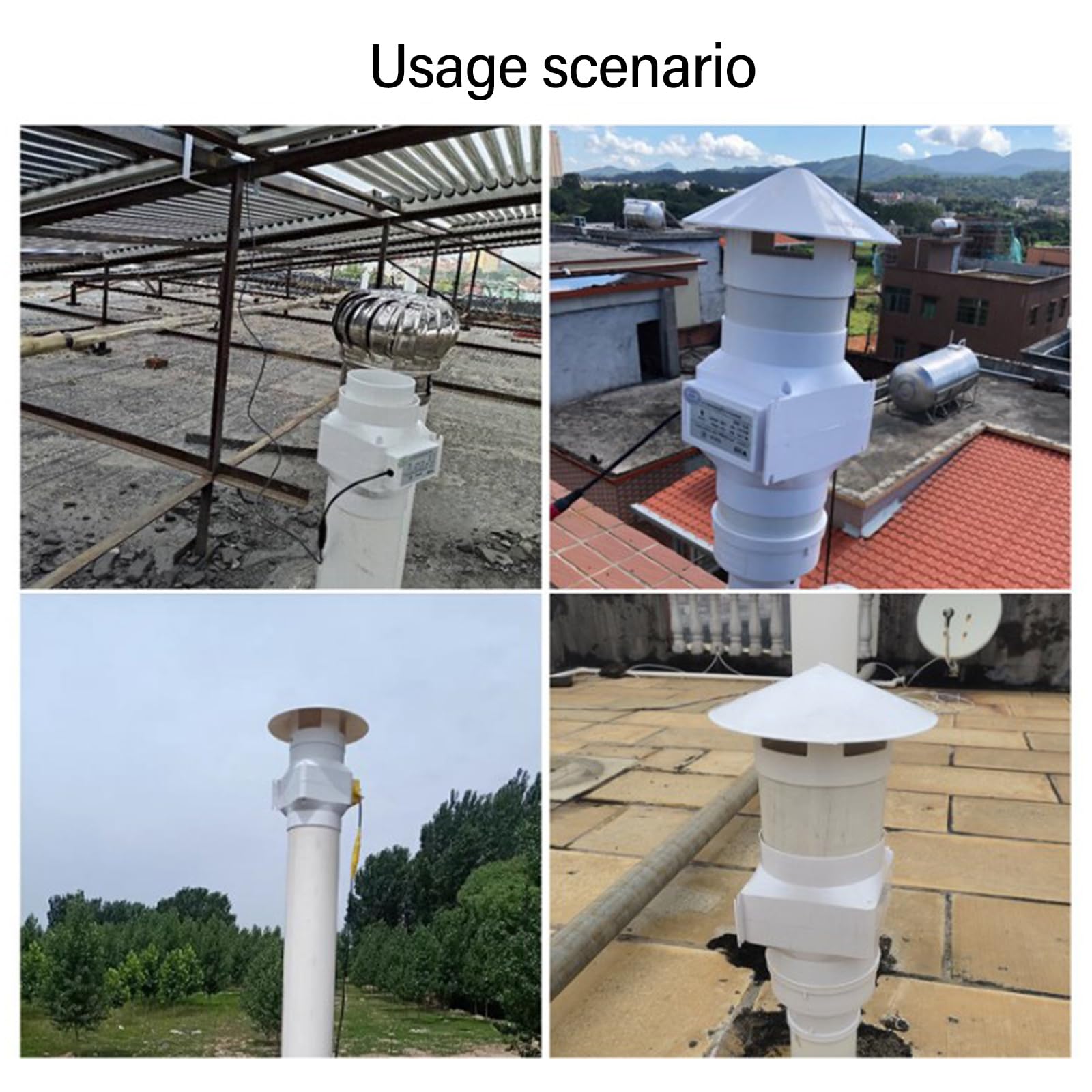 Potente ventilatore di ventilazione in linea da 12 V, adatto per un'efficace ventilazione e raffreddamento in ambienti domestici e commerciali, ventilazione per serre