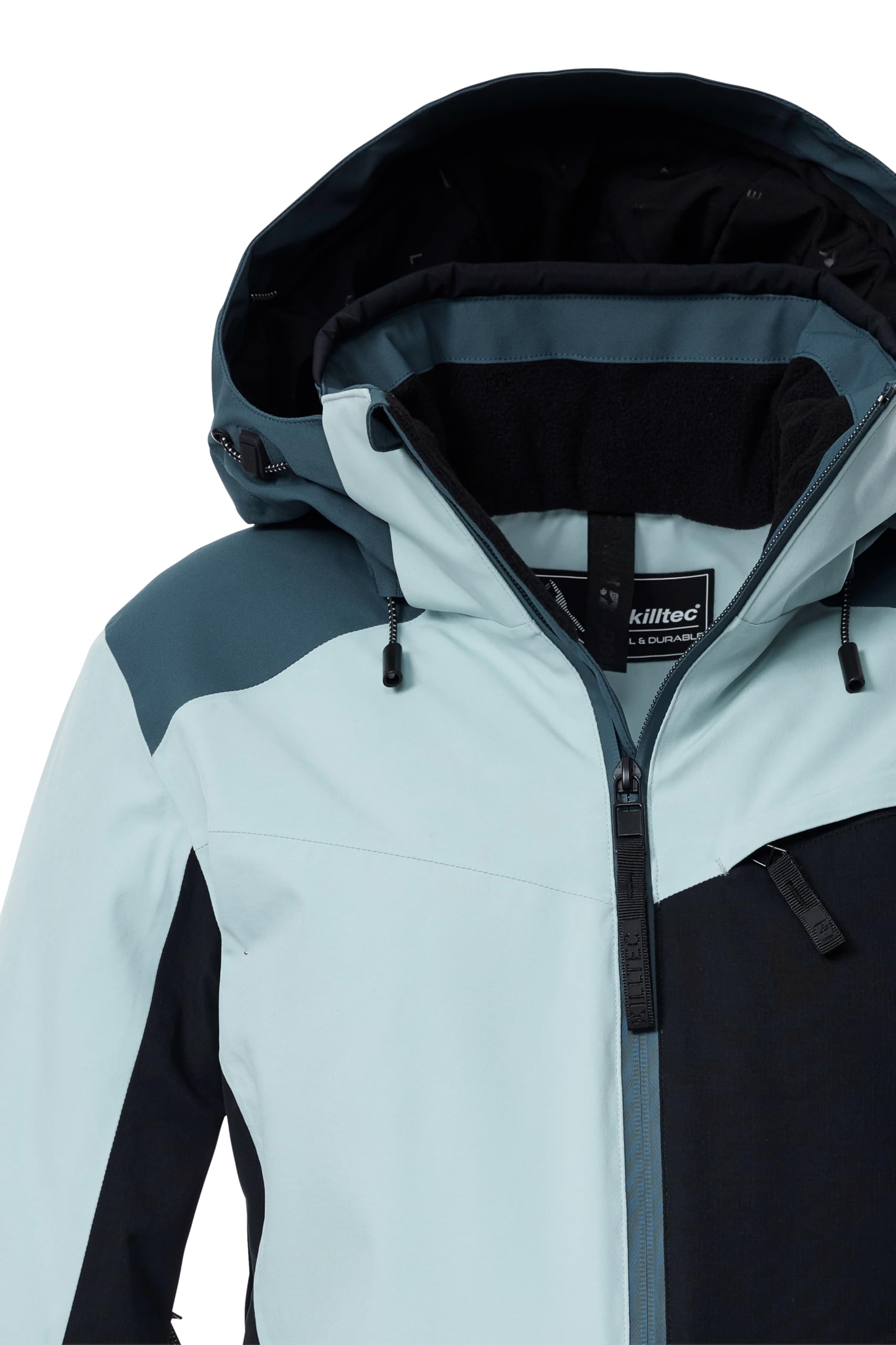 Killtec Damen Ksw 39 Wmn Ski Jckt Skijacke/Funktionsjacke mit abzippbarer Kapuze, Schneefang und Unterarmventilation