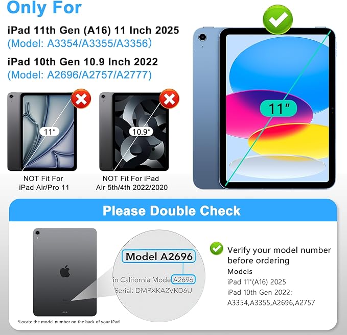 Protector de Pantalla JSUSOU Anti Espias para iPad 11 Pulgadas miniatura 2