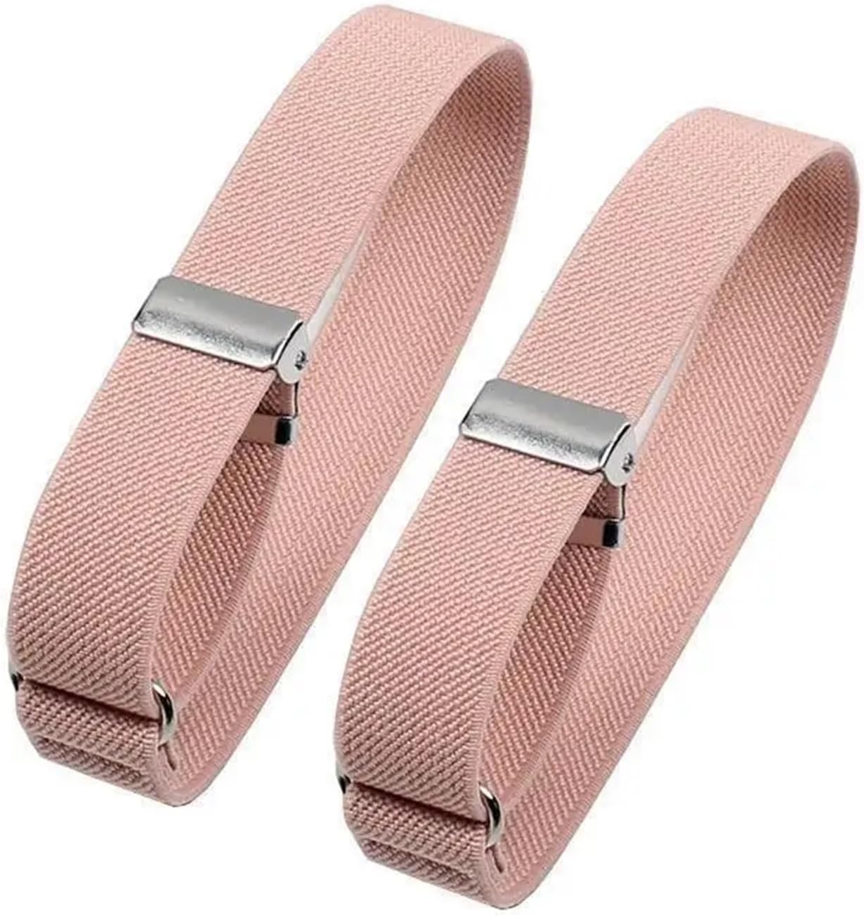 Sleeve Garters for Men 15 Pair Adjustable Metal Arm Bands – Non-slip Elastic Garters