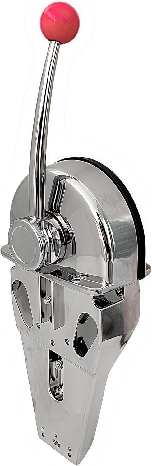 Zinc alloy control box installed on the top of the outer side of the ship for remote throttle control
