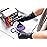 FRAMAR Powder Free Nitrile Gloves Medium - 12 INCH Black Gloves Disposable Latex Free, Guantes De Nitrile, For Hair Dye, Cleaning, Tattoo - Extra Durable & Resistant - 100 Pack