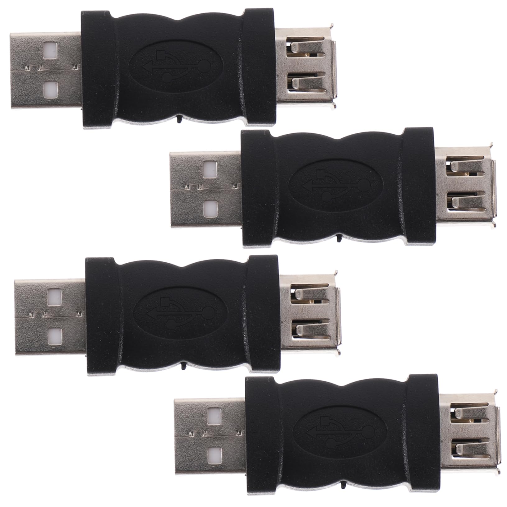 KONTONTY 4pcs USB Pin Adapter Male to Female Converter for Digital Cameras and Printers Easy and Compatibility Design