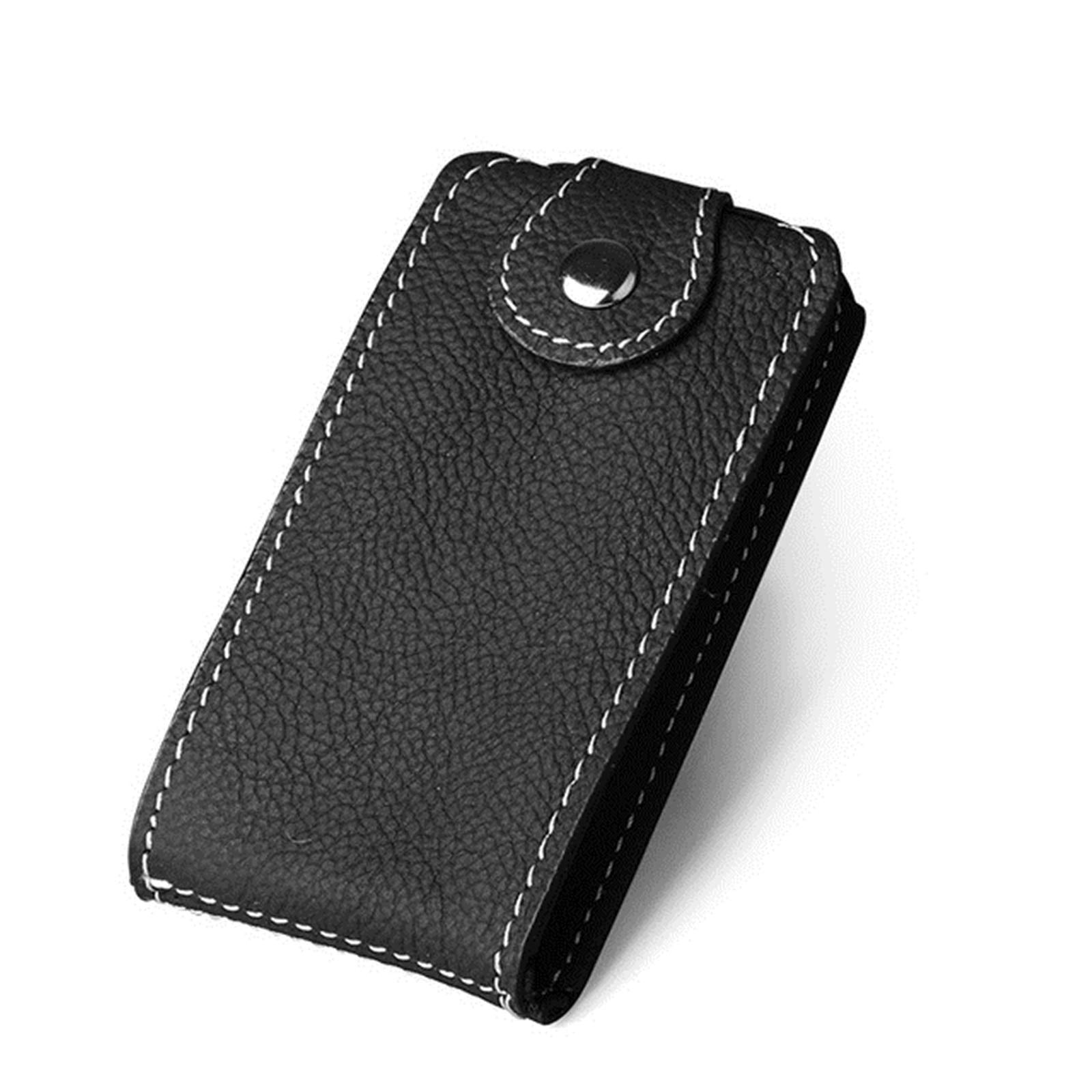 SePkus Astuccio Portachiavi Portachiavi Portachiavi Butler Portachiavi con Cerniera Portachiavi Uomo Carta Accesso Facile (Noir 11.5x6cm)
