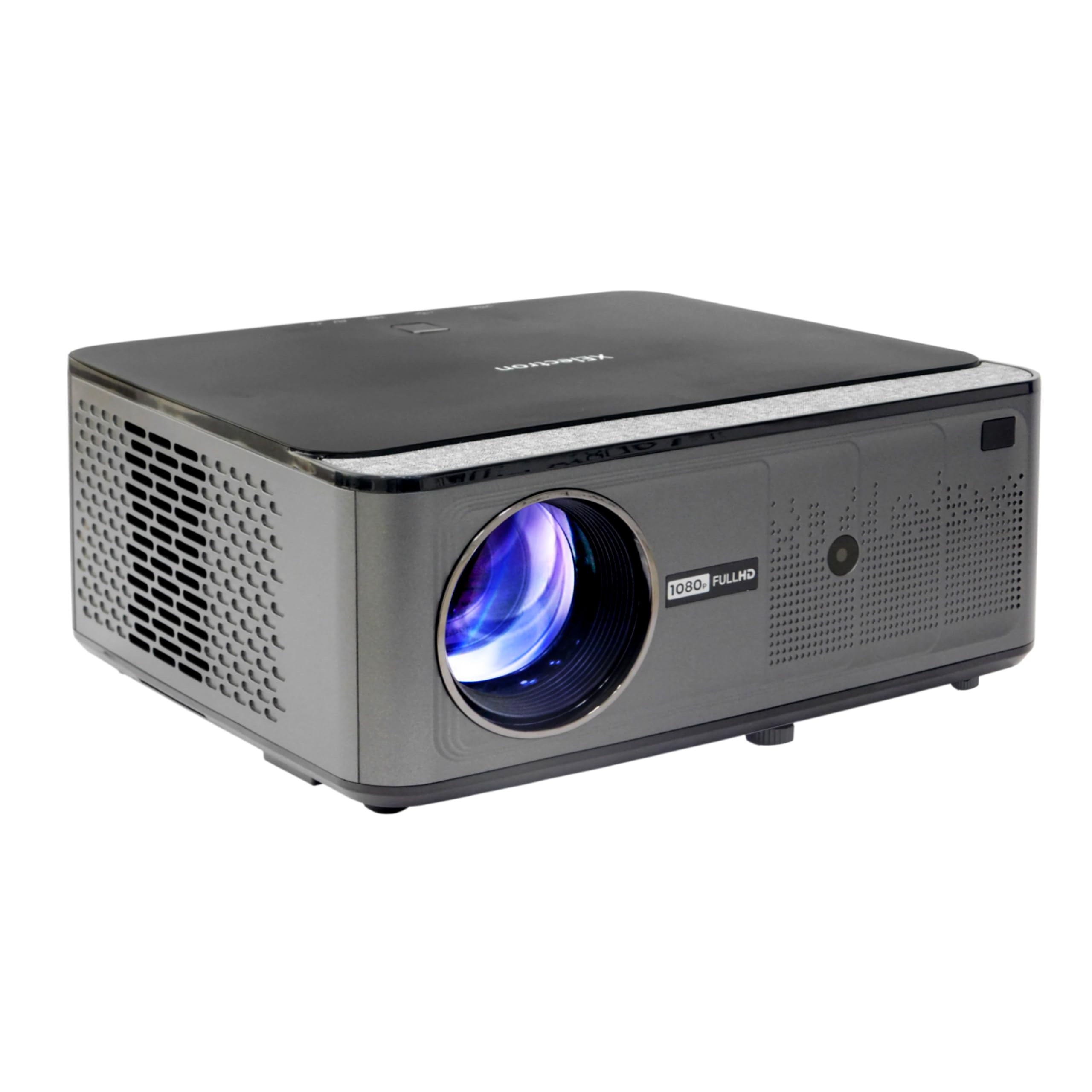 Sponsored Ad - XElectron iProjector 1 Remote Focus Auto Keystone Smart Android Projector 4K Ultra hd | Native 1080P Full HD Resolution, HDMI ARC, Android, BT 5.1, WiFi 6 | 18000 Lumens | Projector for Home