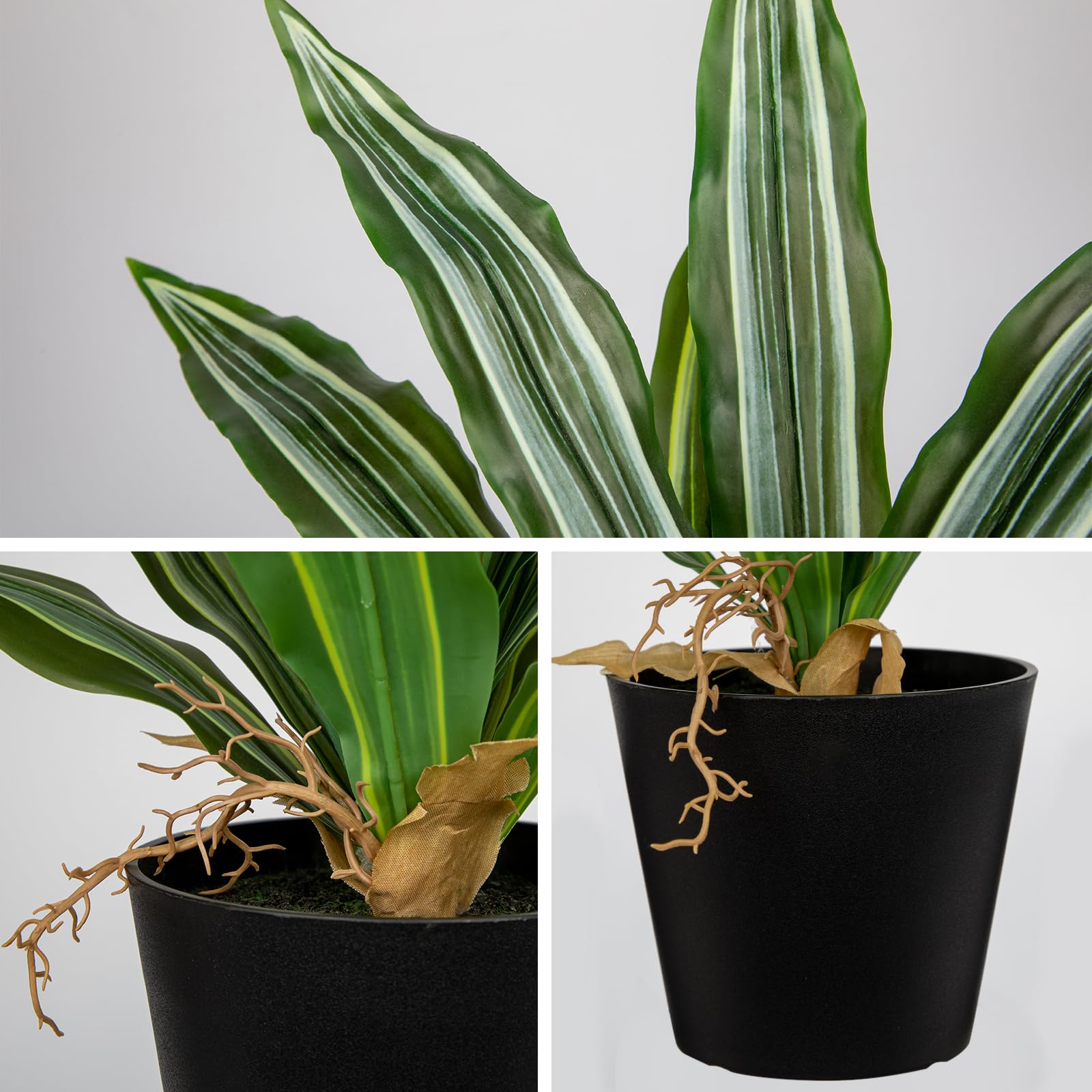 Amazon.de: Arborus Knstlicher Drachenbaum 47 cm Kunstpflanzen wie Echt im  Topf Knstliche Pflanzen Tisch Deko Knstliche Zimmerpflanzen fr  Wohnzimmer Schlafzimmer Badezimmer Kche Hotel Bro Deko