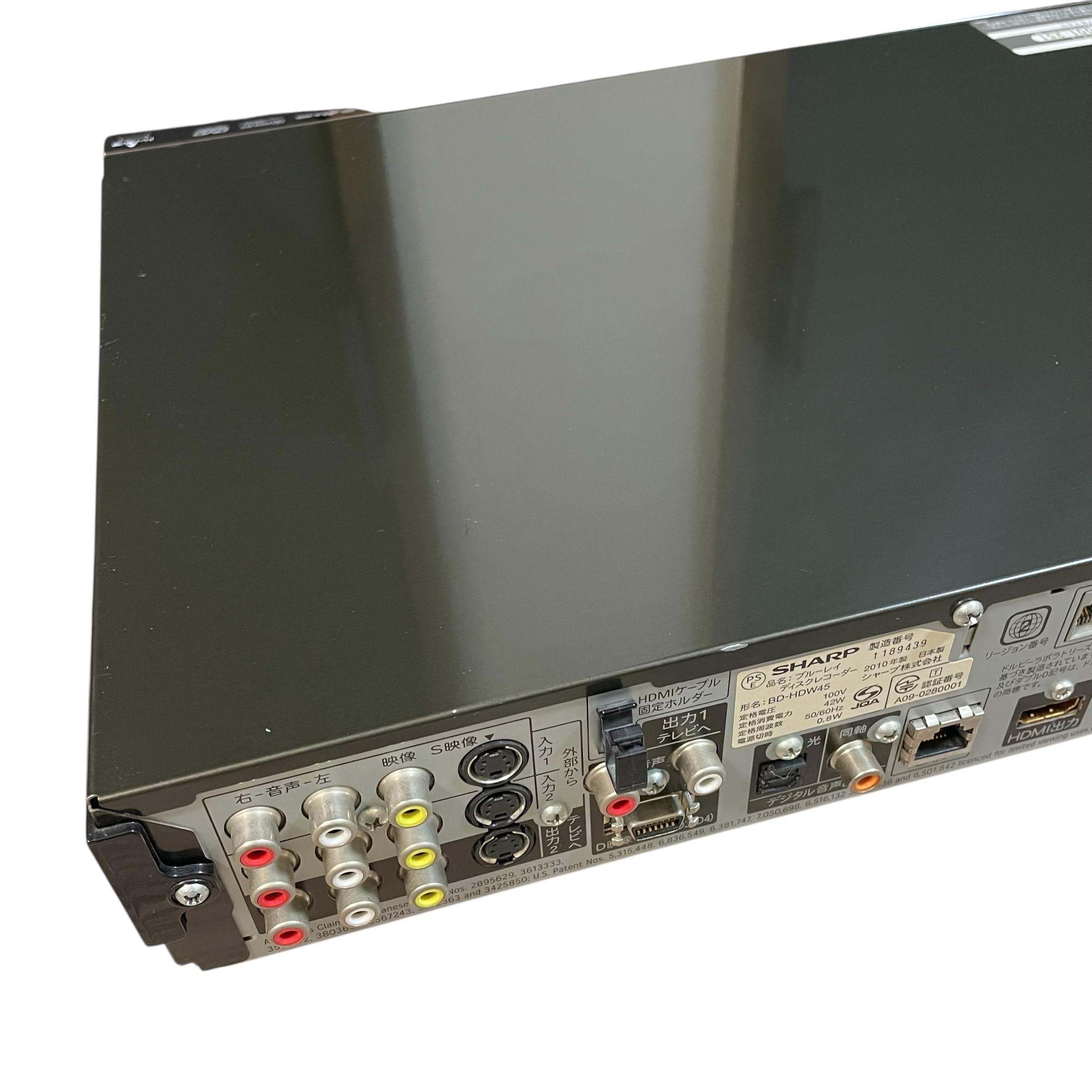 Amazon.co.jp: Sharp Aquos BD-HDW45 500GB 2 Tuner Blu-ray Recorder