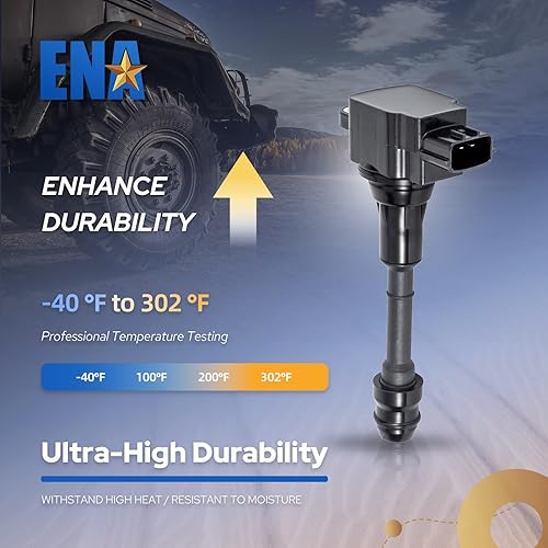 Miniatura 3 de Bobinas de ignición para Nissan Altima Sentra X-trail de 25 l compatible con UF-350 C1398 4 unidades