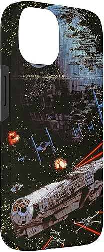 Miniatura 6 de iPhone 13 Star Wars El regreso de la estrella de la muerte Jedi II Battle Black Case