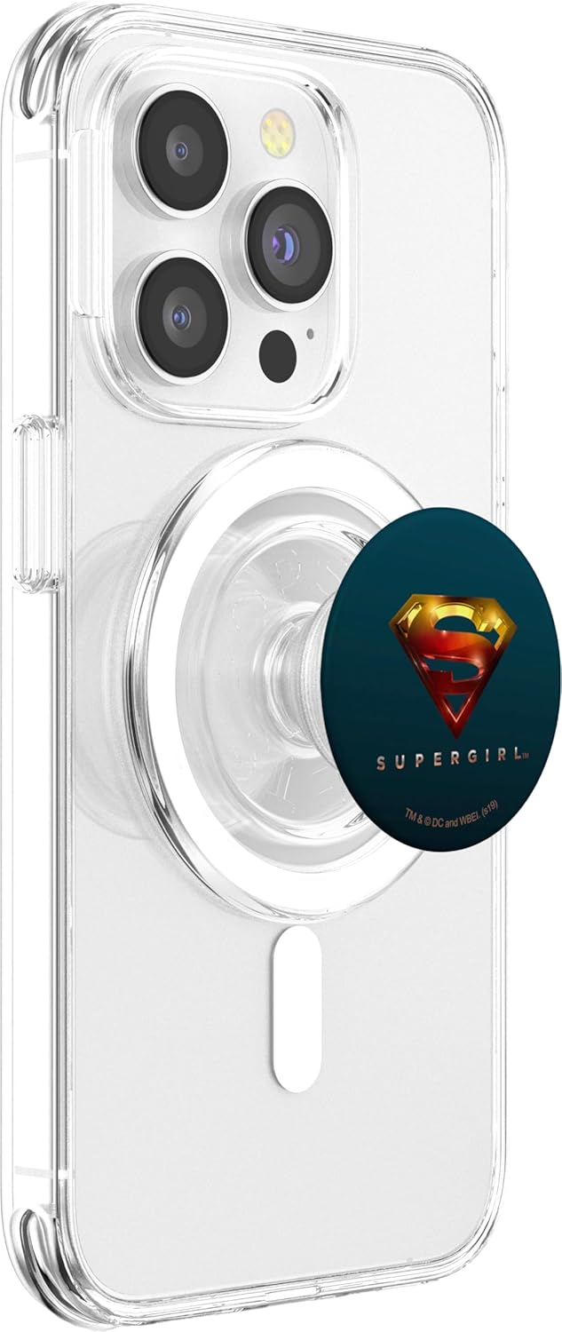 Supergirl TV Series Logo PopSockets MagSafe PopGrip for iPhone