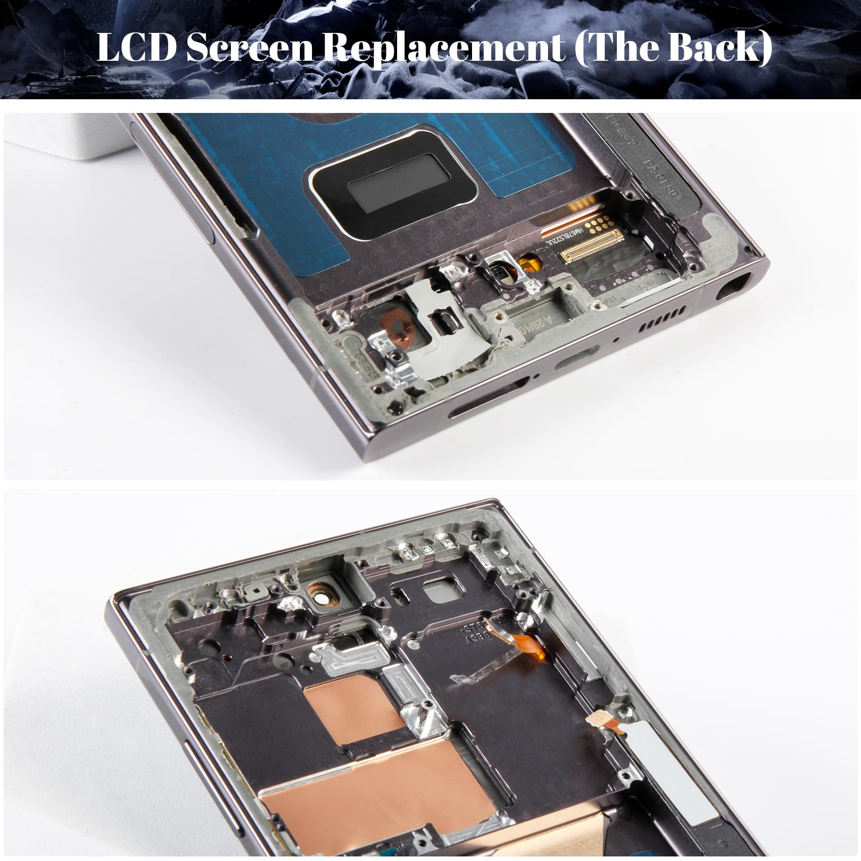 Amazon.co.jp: OLED Samsung S23 Ultra LCD デジタイザー 交換用