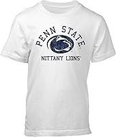 Vista 111 de Wes and Willy Camiseta de algodón orgánico de manga corta para niños de la NCAA