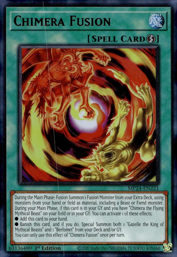 Amazon.com: Chimera Fusion - MP24-EN221 - Ultra Rare - 1st Edition