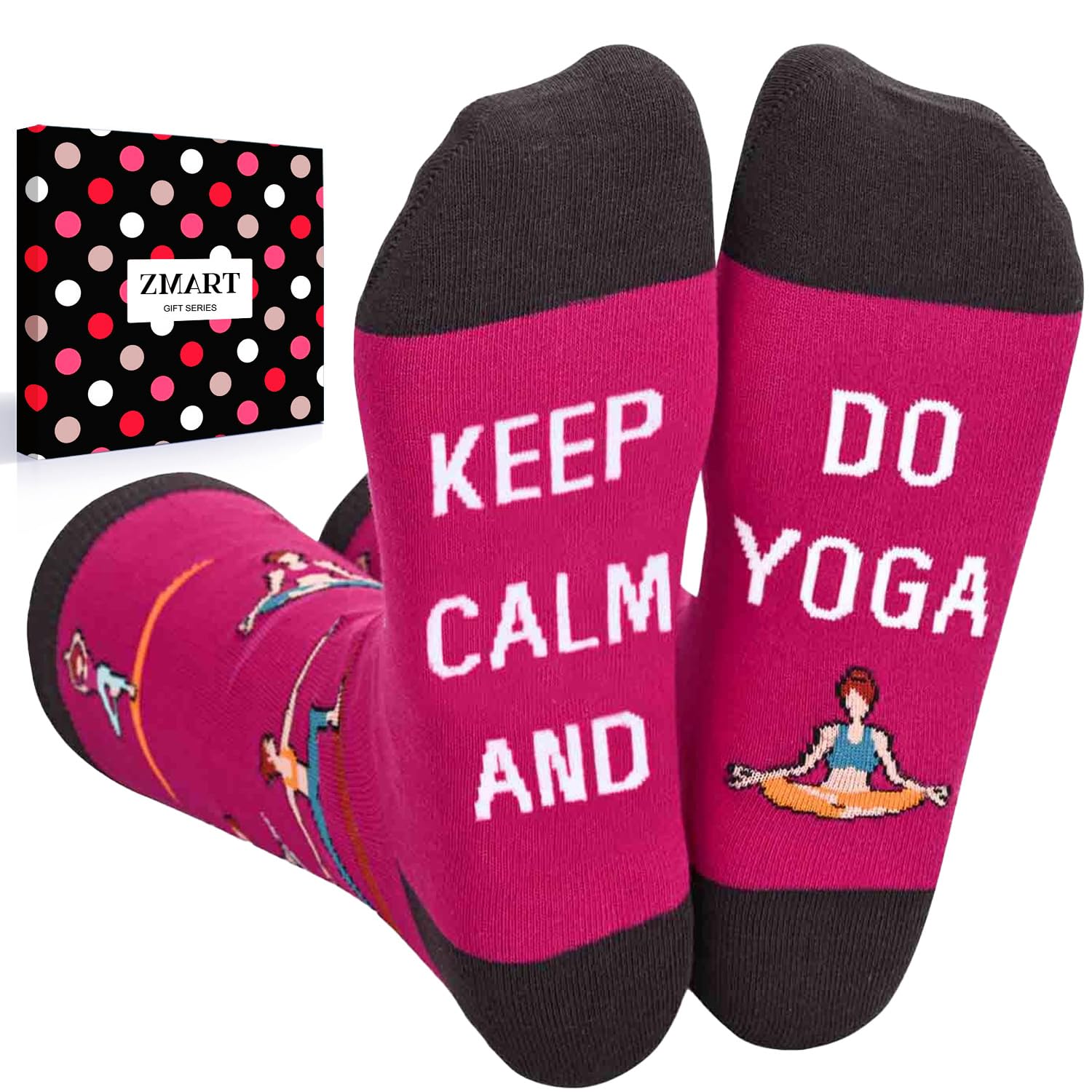 Zmart Funny Gifts For Men Women - Gym Lifting Weed Yoga Running Wrestling Chess Socks