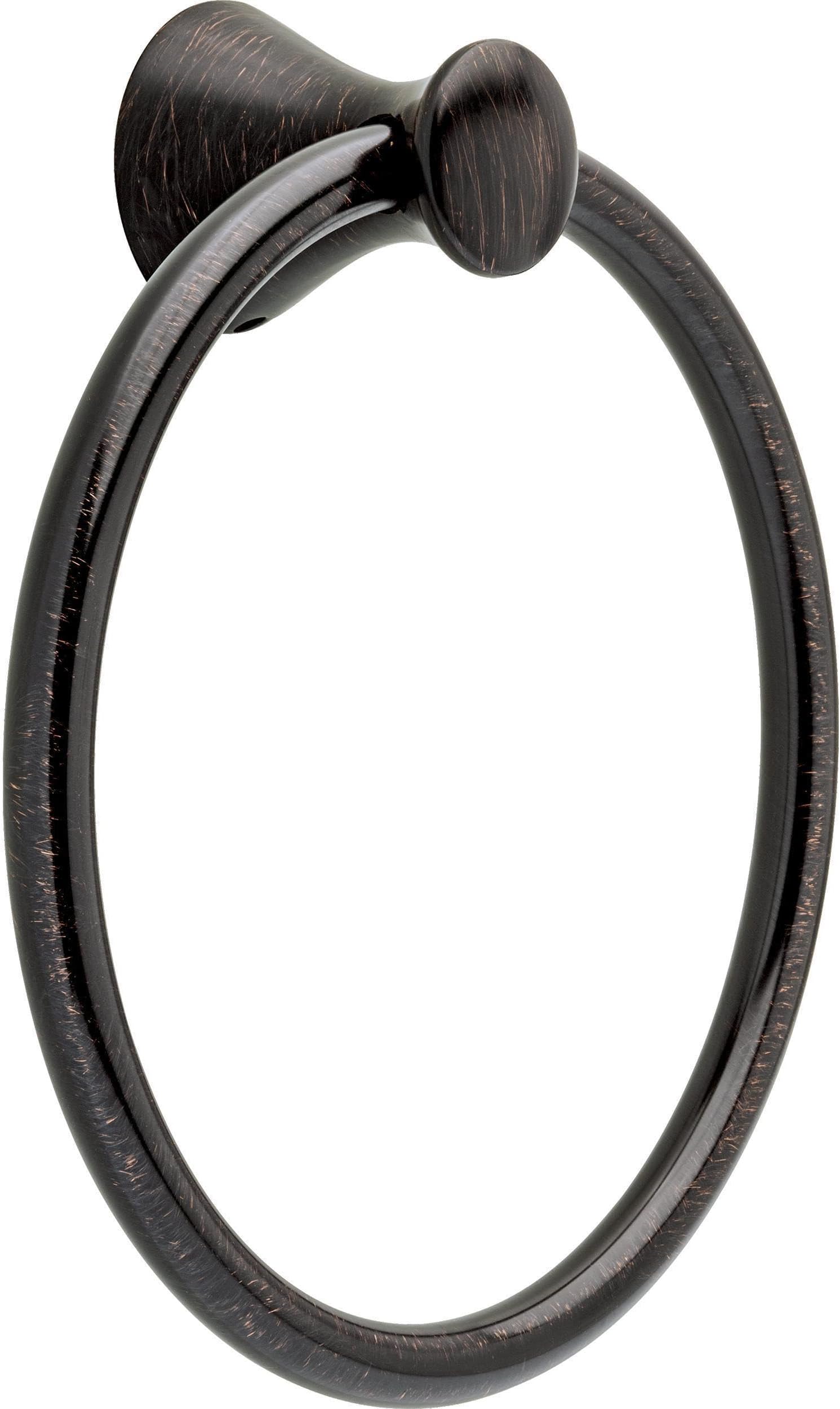Liberty Hardware ESA46-MB Esato 6-3/8" Wall Mounted Towel Ring - View #3